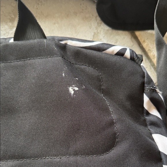 Jansport Black and White Zebra Crossbody Bag - Picture 4 of 10